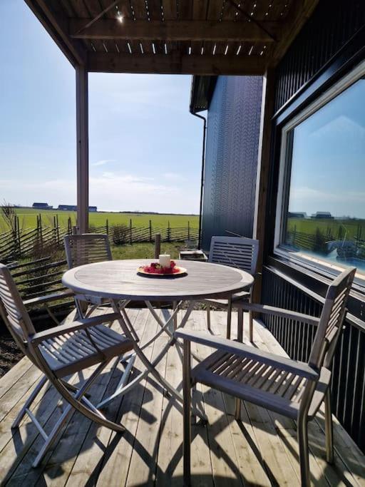 Sommarboende Med Havsutsikt Glommen Exteriér fotografie